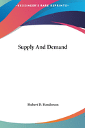 Supply and Demand