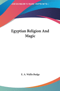 Egyptian Religion and Magic