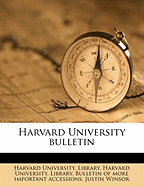 Harvard University Bulletin