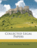 Collected Legal Papers