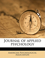 Journal of Applied Psychology