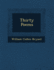 Thirty Poems