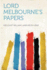 Lord Melbourne's Papers