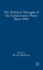 The Political Thought of the Conservative Party Since 1945