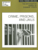 Crime, Prisons, and Jails
