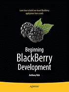 Beginning BlackBerry development, 2009. (image and text from Alibris)