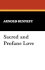 Sacred and Profane Love