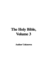 The Holy Bible, Volume 3