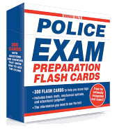 Norman Hall's Police Exam Preparation Flash Cards