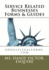 Service Related Businesses Forms & Guides