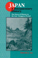 The Dawn of History to the Late Tokugawa Period