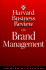 Harvard Book Review on Brand Management
