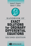 Handbook of Exact Solutions for Ordinary Differential Equations, Second Edition