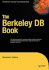 The Berkeley DB Book