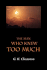 The Man Who Knew Too Much