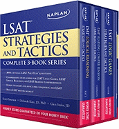 Kaplan LSAT Strategies and Tactics: Complete 3-book Series