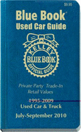 Kelley Blue Book Used Car Guide: 1995-2009 Models, Consumer Edition
