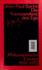 Die Transzendenz Des Ego. Philosophische Essays 1931-1939