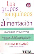 Los Grupos Sanguineos y la Alimentacion