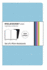 Moleskine Plain Volant Notebook Sky Blue Xsmall