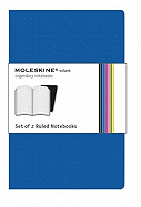 Moleskine Volant Notebook Large Ruled Blue