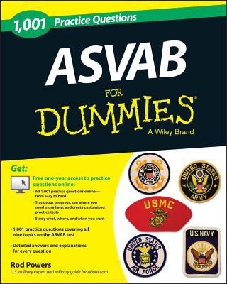 1,001 ASVAB Practice Questions For Dummies - Powers, R