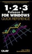 1-2-3 for Windows Multimedia Quick Reference - Snyder, Jan