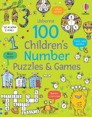 100 Children's Number Puzzles and Games - Clarke, Phillip