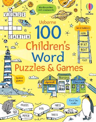 100 Children's Word Puzzles and Games - Clarke, Phillip