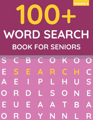 100+ Word Search Book For Seniors: Word Search For Adults & Seniors (Volume: 4) - Books, Funafter