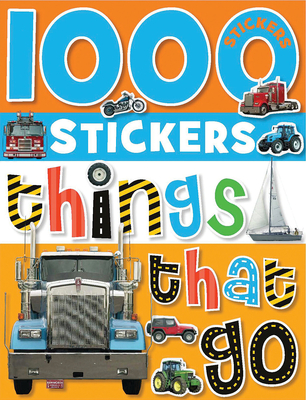 1000 Stickers: Things That Go - 