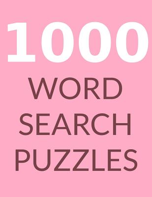 1000 Word Search Puzzles: Word Search Book for Adults, Vol 9 by Rachel ...