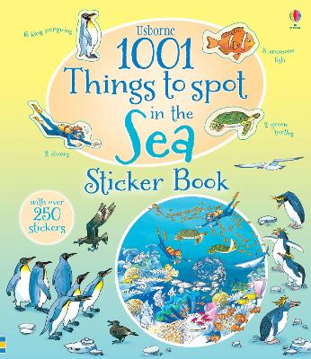 1001 Things to Spot in the Sea Sticker Book - Doherty, Gillian