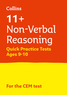 11+ Non-Verbal Reasoning Quick Practice Tests Age 9-10 (Year 5): For the 2023 Cem Tests