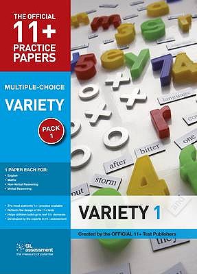 11+ Practice Papers, Variety Pack 1, Multiple Choice - Gl Assessment