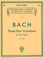15 Three-Part Inventions: Schirmer Library of Classics Volume 380 Piano Solo, Arr. Mason