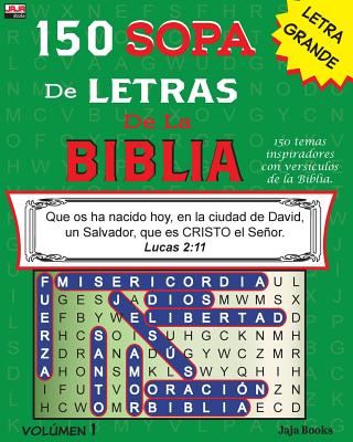 150 Sopa de Letras de la Biblia, Volmen 1 - Jaja Books