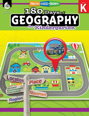 180 Days of Geography for Kindergarten: Practice, Assess, Diagnose - Hathaway, Jessica