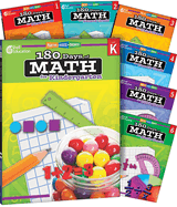 180 Days of Math for K-6, 7-Book Set: Practice, Assess, Diagnose