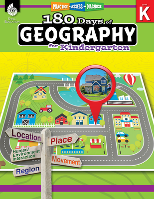 180 Days(tm) Geography for Kindergarten: Practice, Assess, Diagnose - Hathaway, Jessica