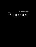 19 Month Planner: June 2021 to December 2022