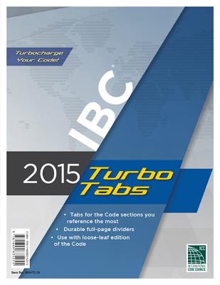 2015 International Building Code Turbo Tabs for Loose Leaf Edition - International Code Council