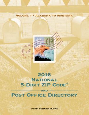 2016 National 5-Digit Zip Code and Post Office Directory - U.S. Postal Service