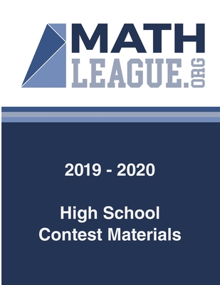 2019-2020 High School Contest Materials - Sanders, Tim