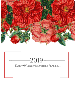 2019 Daily, Weekly & Monthly Planner: Fun Vision Board Template, Goal Setting System & the Best Motivational Life Quotes