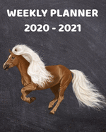 2020-2021 Weekly Planner: 2 Year Weekly & Monthly View Organizer & Agenda with To-Do's - Comic Design