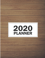 2020 Planner: 8.5"x11" Colourful Peackcock Patterns 2020 Planner Yearly Agenda (1 January - 31 December 2020 )