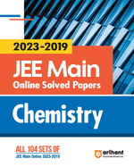2023 - 2019 JEE Main Online Solved Papers Chemistry