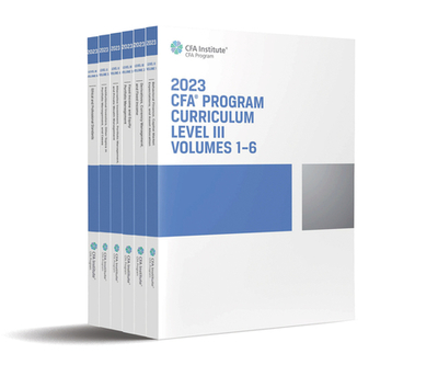 2023 Cfa Program Curriculum Level III Box Set - Cfa Institute