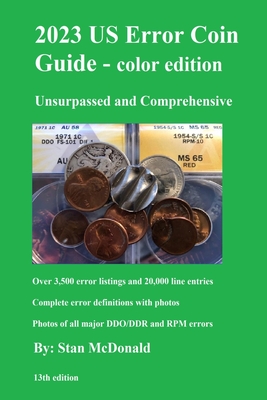 2023 US Error Coin Guide - Color Edition - McDonald, Stan C
